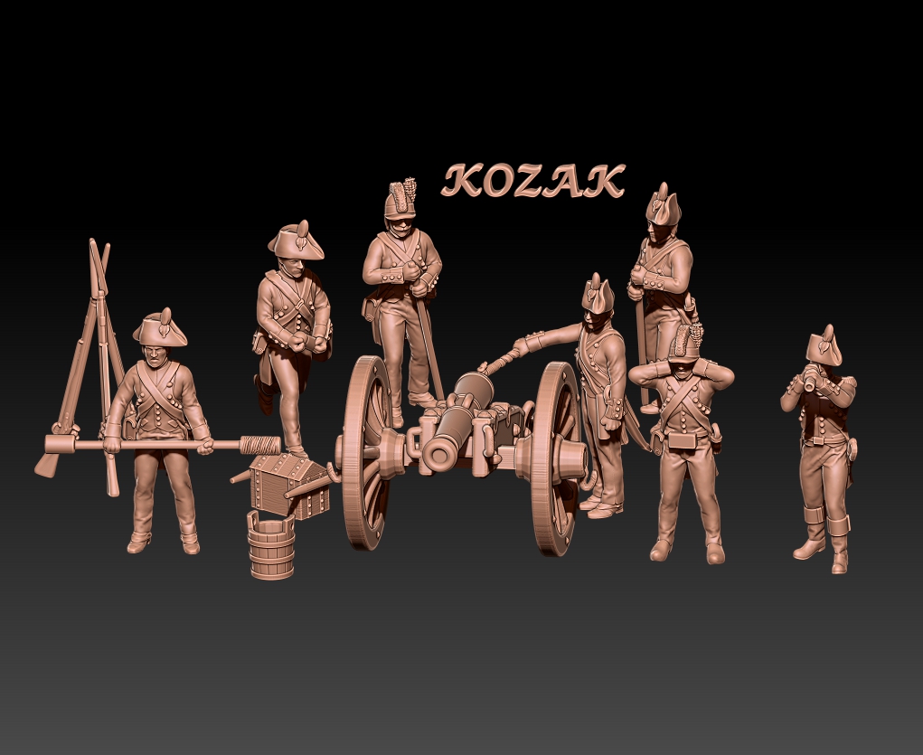 french foot artillery french revolutionary wars
